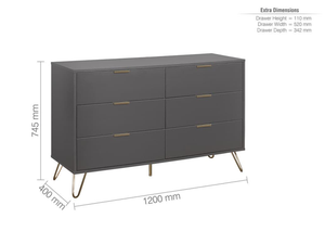 Arlo 6 Drawer Chest