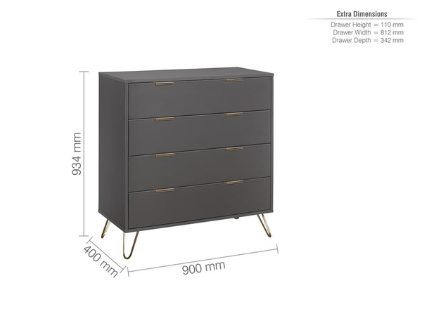 Arlo 4 Drawer Chest