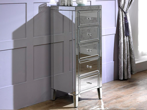 Valencia 5 Drawer Narrow Chest