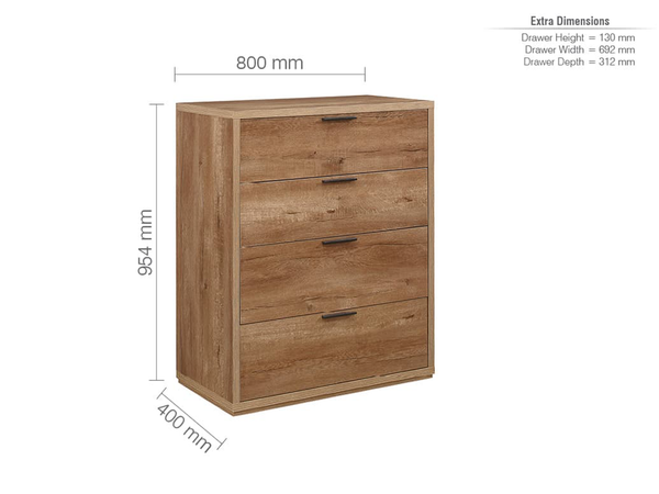 Stockwell 4 Drawer Chest