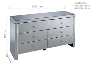 Seville 6 Drawer Chest