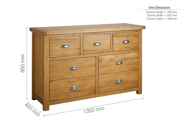 Woburn 4+3 Chest