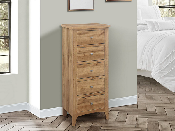 Hampstead 5 Drawer Tall Chest