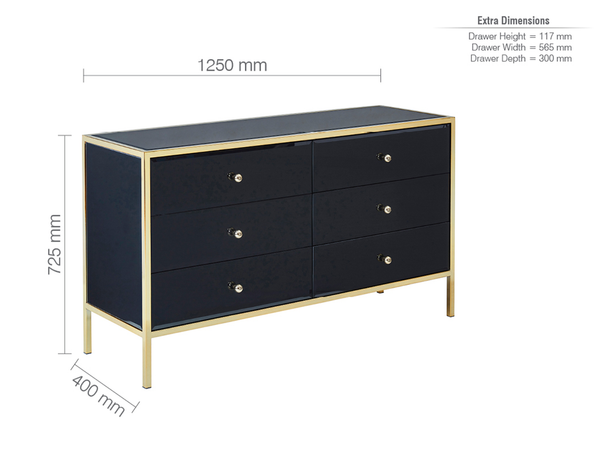 Fenwick 6 Drawer Chest