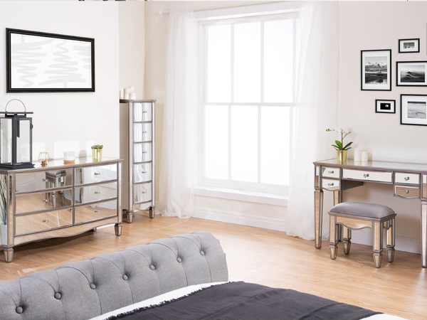 Elysee 5 Drawer Narrow Chest