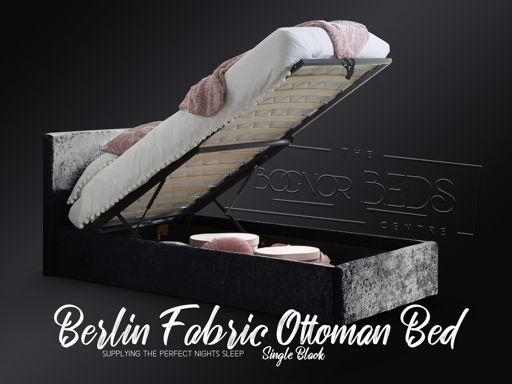 Berlin Fabric Ottoman Bed