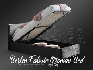 Berlin Fabric Ottoman Bed