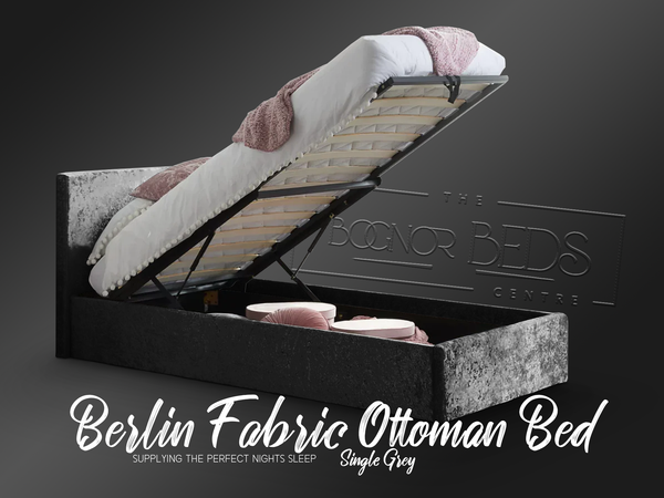 Berlin Fabric Ottoman Bed