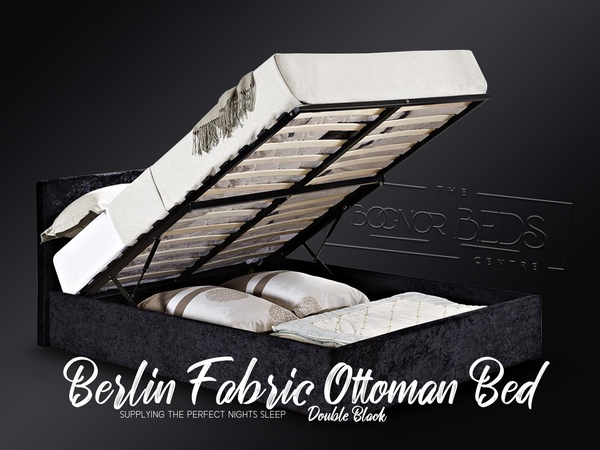 Berlin Fabric Ottoman Bed