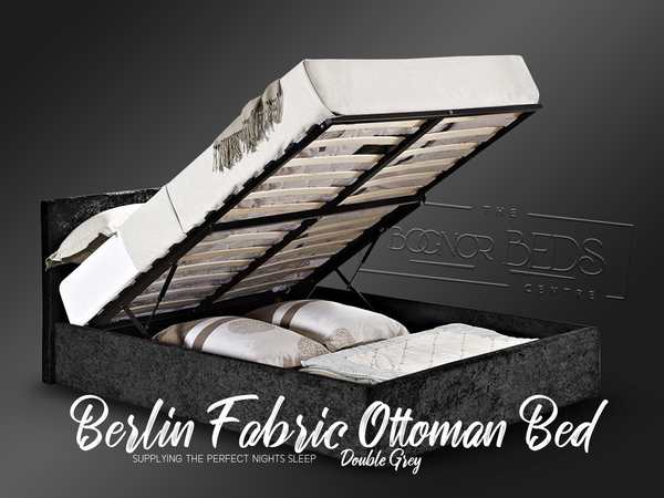 Berlin Fabric Ottoman Bed