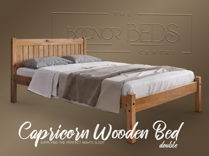 Capricorn Wooden Bed