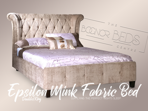 Epsilon Mink Fabric Bed