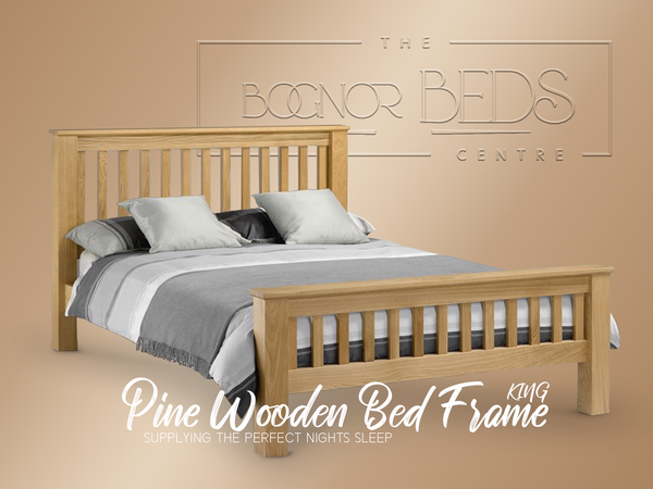 Pine Wooden Bed Frame