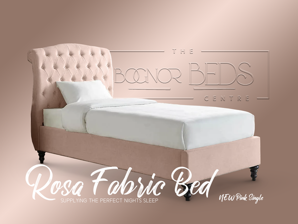 Rosa Fabric Bed